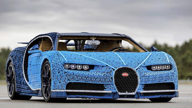 Bugatti Chiron Lego 1:1