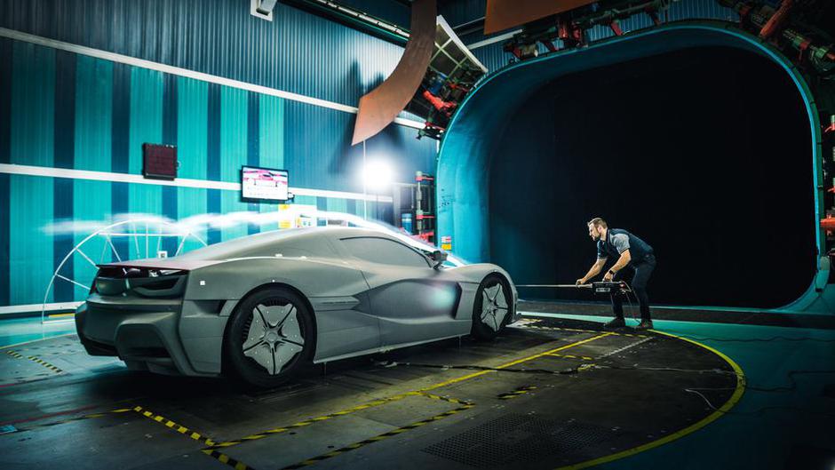 Rimčev C_Two je na testiranju u aerodinamičnom tunelu Fiata | Author: SIMUN SITUM