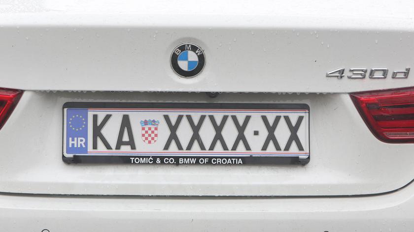 Karlovac: Neobi?na registarska oznaka na BMW-u sa šest slova "X"