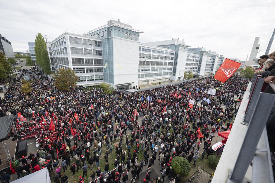IG Metall's Nationwide Automotive Action Day | Author: Marijan Murat/DPA