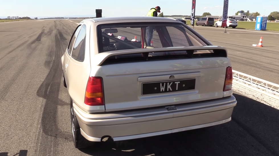 Ubrzanje: Opel Kadett juri čak 312 km/h