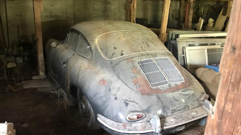 Rijedak Porsche 356B pronađen u prašnjavoj garaži