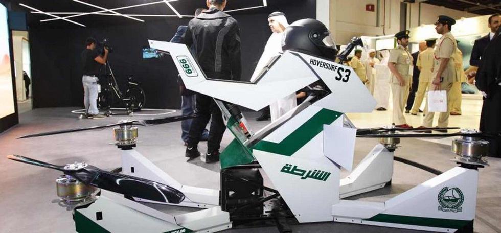 Policija u Dubaiju kupila leteće motocikle za 2020. godinu
