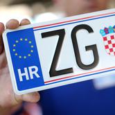 Zagreb: Nove registarske plo?ice