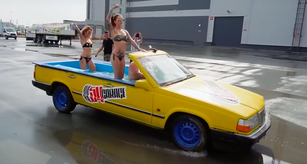VIDEO: Kako od automobila napraviti bazen