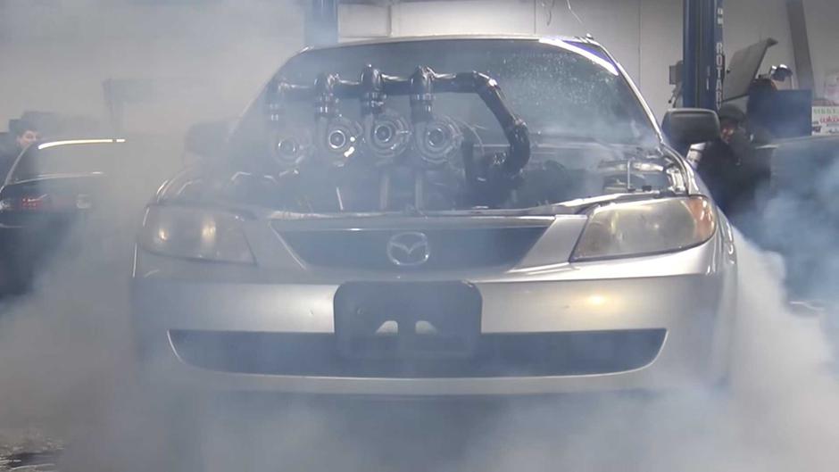 Mazda s četiri turba | Author: YouTube