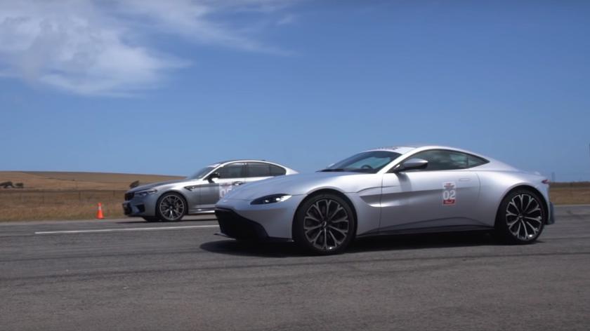 Utrka ubrzanja: Može li BMW M5 pobijediti Aston Martin Vantage