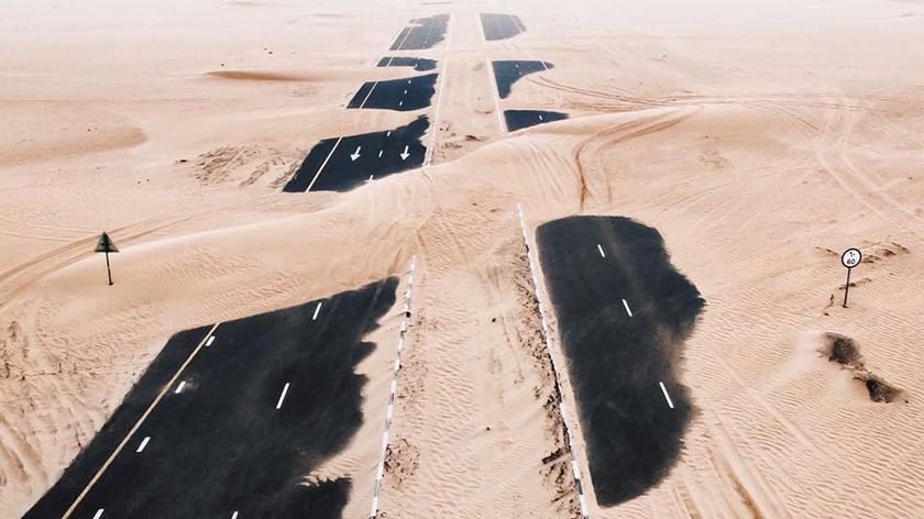 Apokaliptične scene cesta u Arapskim Emiratima