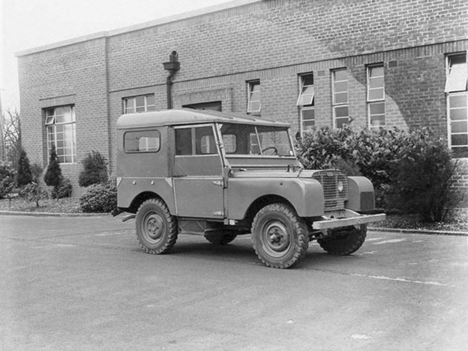 Land Rover Series 1 80" SWB with Hard Top circa 1952 | Author: Land Rover