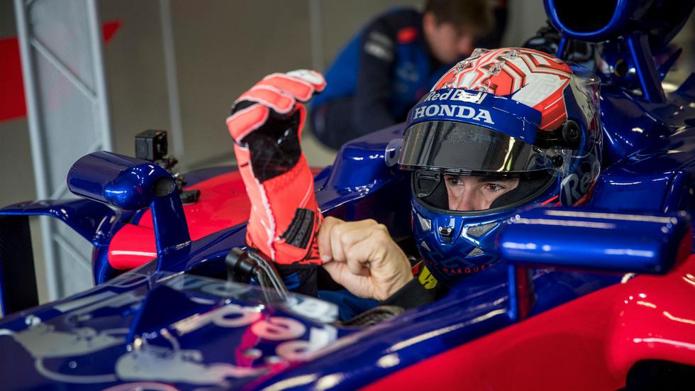 Moto GP zvijezda Marc Marquez u bolidu Formule 1