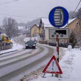 Zimski uvjeti na A1 između čvora Otočac i Gospić