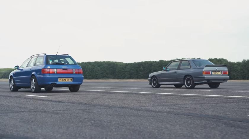 Utrka legendi: BMW E30 M3 protiv Audija RS2