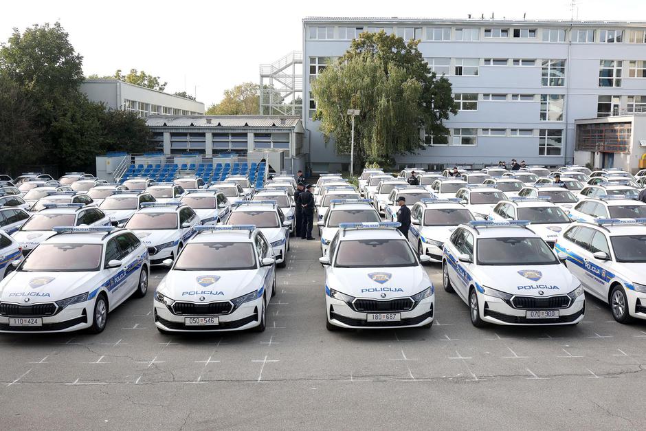 Zagreb: Davor Božinović nazočio primopredaji 522 vozila za obavljanje policijskih poslova | Author: Marko Seper/PIXSELL