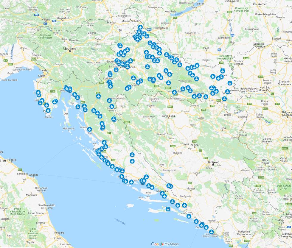 Google otkriva gdje su sve postavljene kamere u Hrvatskoj
